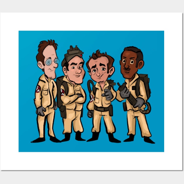 Ghostbusters Wall Art by Elenapugger